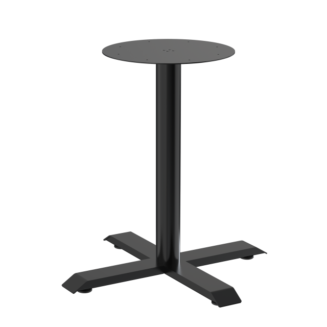  28'' Metal Steel X Base Occasional Table Frame for Office And Home