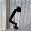 Ergonomic Cylinder Single Height Adjustable Monitor Arms
