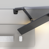 Ergonomic Cylinder Single Height Adjustable Monitor Arms