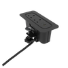 High Quality ABS Material 65w British Standard Embedded Power Socket