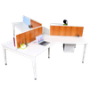 Expandable Three‑Person 120° Y‑Shape Desk – Magick Bench OBS‑3P‑120deg