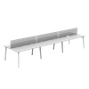 Customized Factory Modern Desk Workstation Office Furniture for Six Person