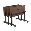 Movi Flip Top Table – Space-Saving Mobile Flip-Top Desk with BIFMA-Certified Steel Frame