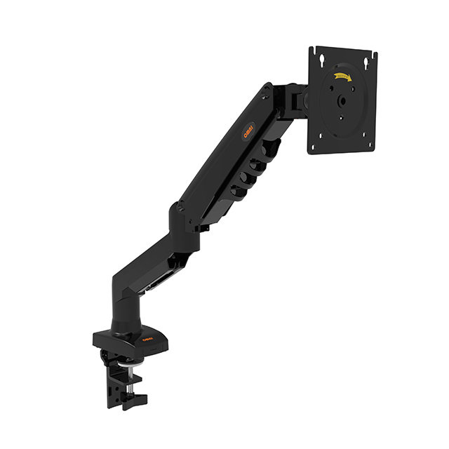 Ergonomic Cylinder Single Height Adjustable Monitor Arms