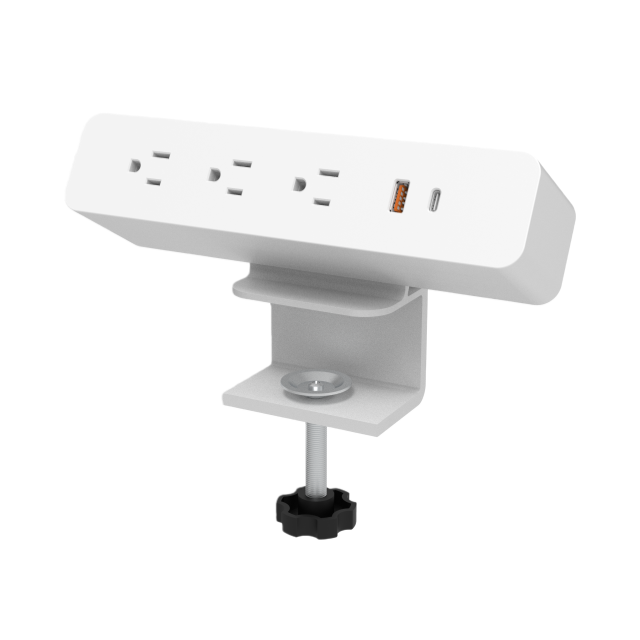 Oval Series Under Desk Power Socket 3A1U1C