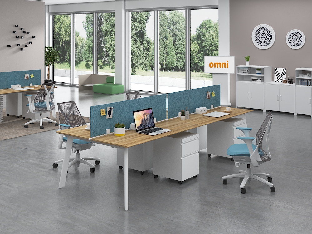 Modular Modern Office Furniture Executive Office Furniture Desk Table Set China Four person-EBS-4P