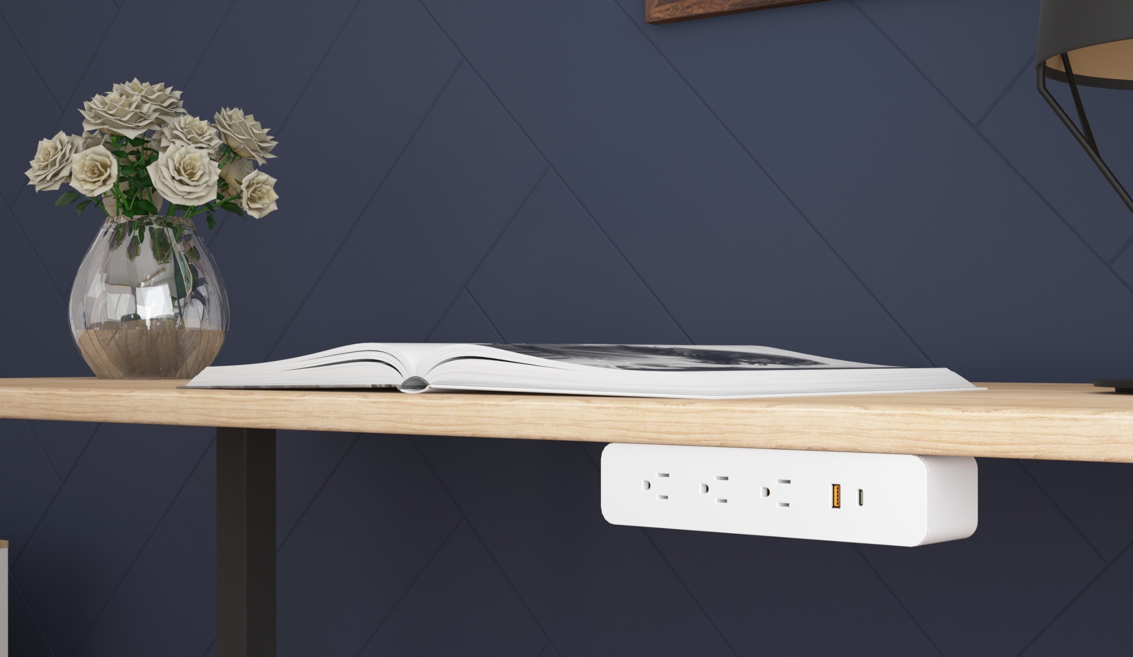 How Do Under Desk Power Sockets Contribute To An Ergonomic Workspace?