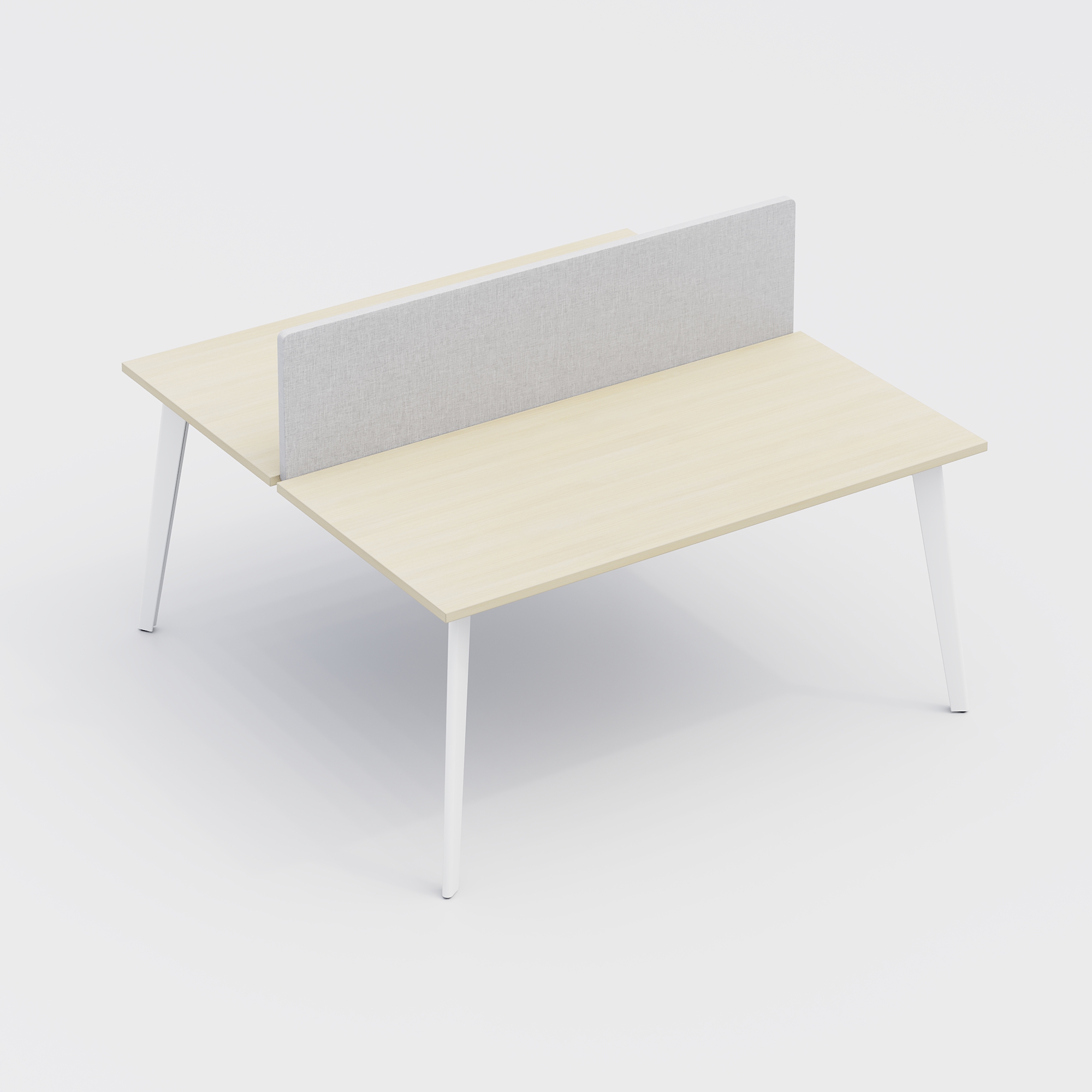 dual‑seat bench desk