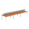 Customized Factory Modern Desk Workstation Office Furniture for Six Person