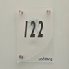 SS SERIES-Stainless Steel Flat Top Sign Standoff 