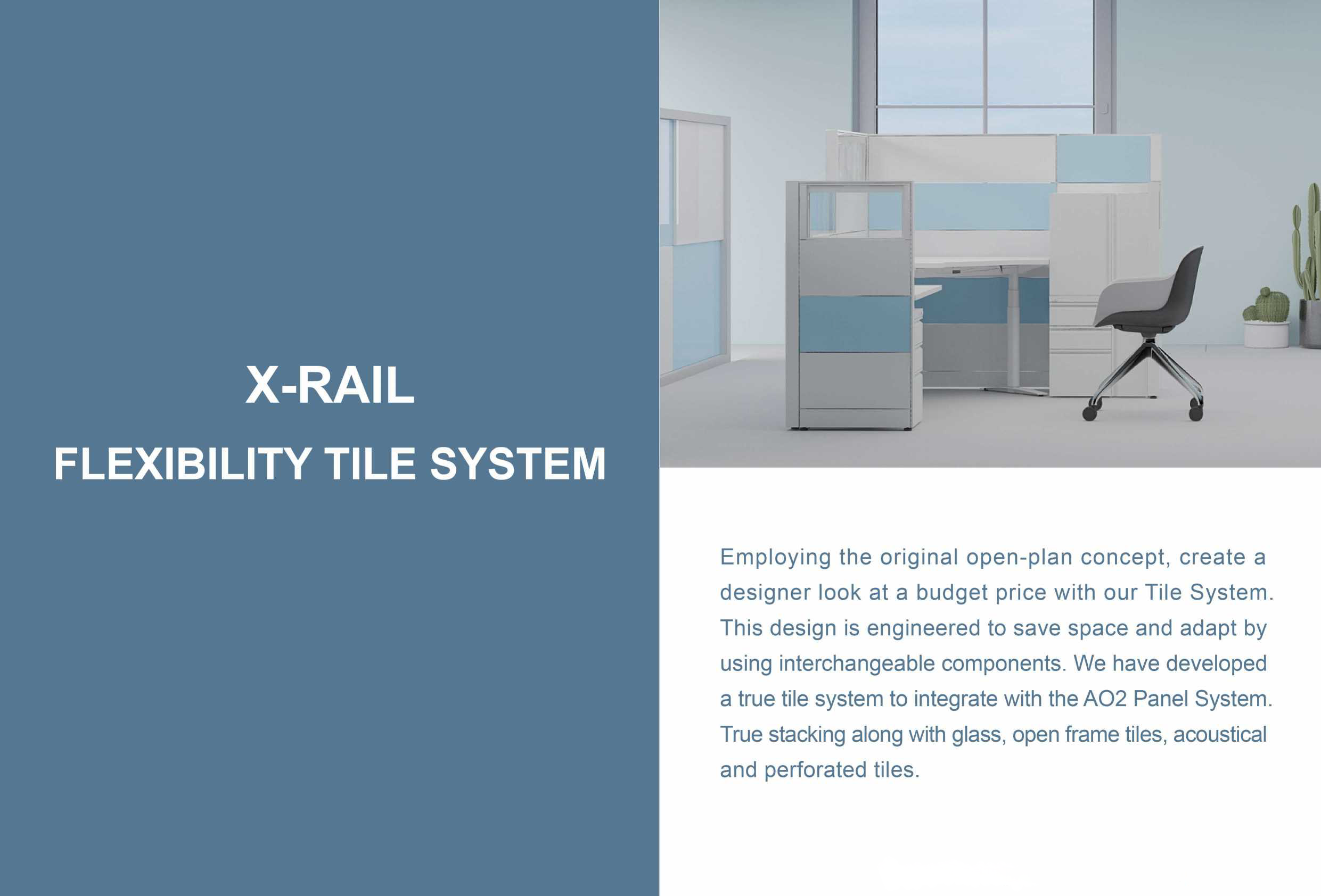 X-Rail Flexibility Tile System