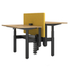 Face To Face 2 Person Seats Workstation Electric Sit Stand Table