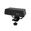 IPanda Edge Mount 2A2U1C Power Socket with A Built-in Wireless Charger