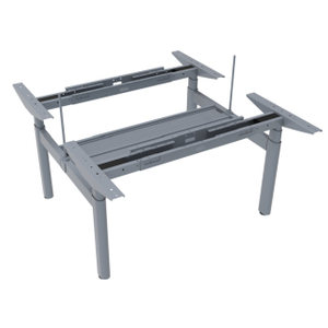 Face To Face 2 Person Seats Workstation Electric Sit Stand Table
