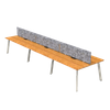 Customized Factory Modern Executive Desk Office Workstation Six Person