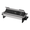 GaN 65W Recessed Power Socket — 2×AC, USB-C PD & HDMI