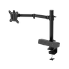 Aluminium LCD Monitor Arm with Socket 
