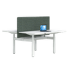 Face To Face 2 Person Seats Workstation Electric Sit Stand Table