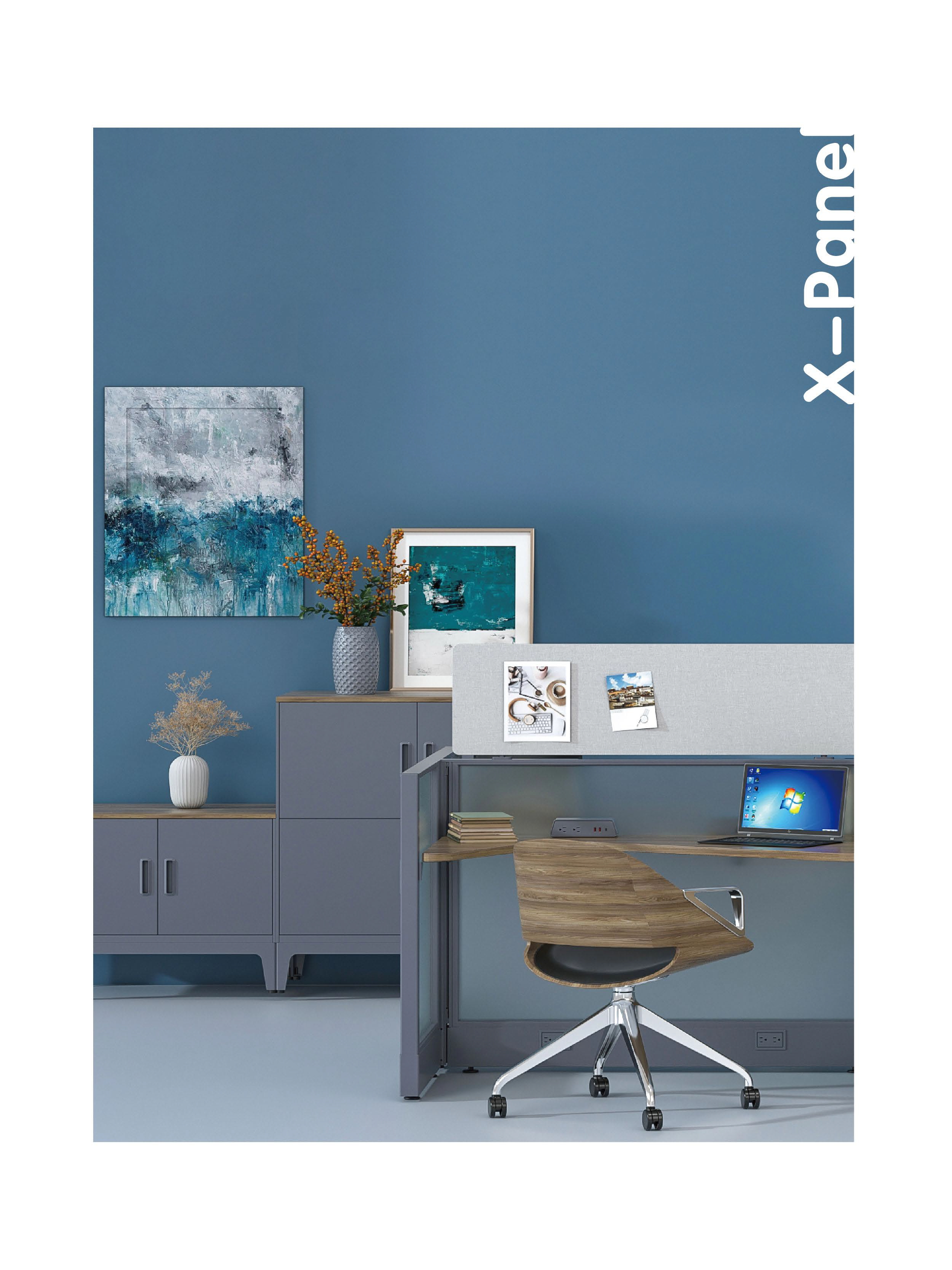 X-Panel Workstation - New Active Office Space Divider