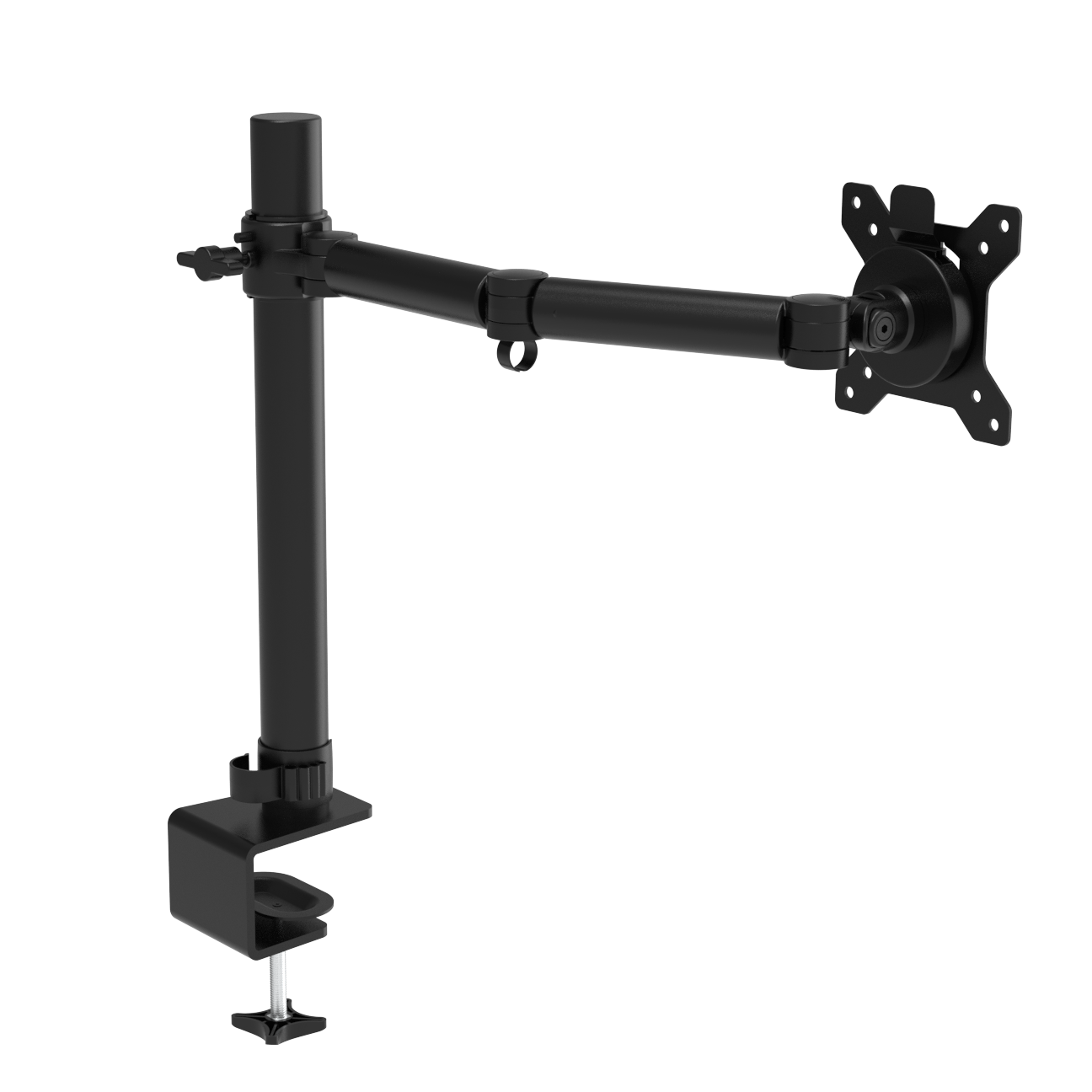 Single Monitor Arm with Monitor Holder 