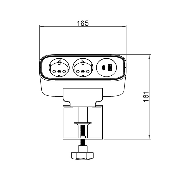 Triones OME021 clamp mounted power module