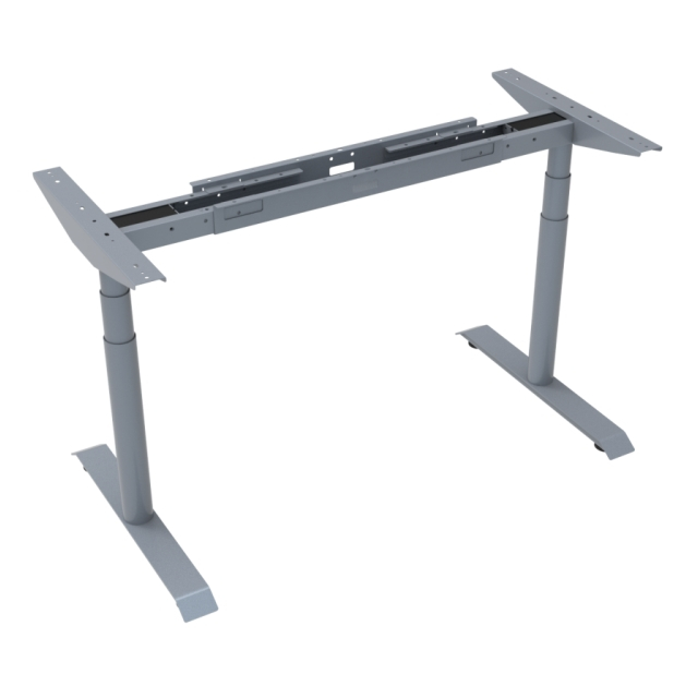 Single Height Adjustable Sit Stand Desk Frame for Office Use