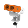 Max Power 65w CE Certification with Tamper-Resistant Protection Desk Clamp European Power Socket 