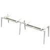 Cobo Bench 2‑Person Workstation Desk with Hidden Cable Tray