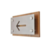 SS SERIES-Stainless Steel Flat Top Sign Standoff 