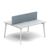 Cobo Bench Double‑Sided 2‑Station Workstation | Hidden Cable Management