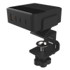OT-SCAS-008 100W GaN Desk-Edge Clamp Charger — 4-Port USB (C×3 + A)