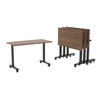 Movi Flip Top Table – Space-Saving Mobile Flip-Top Desk with BIFMA-Certified Steel Frame