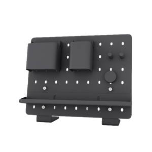 Office Customizable Metal Desk Pegboard Organizer