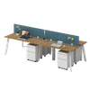 Modular Modern Office Furniture Executive Office Furniture Desk Table Set China Four Person