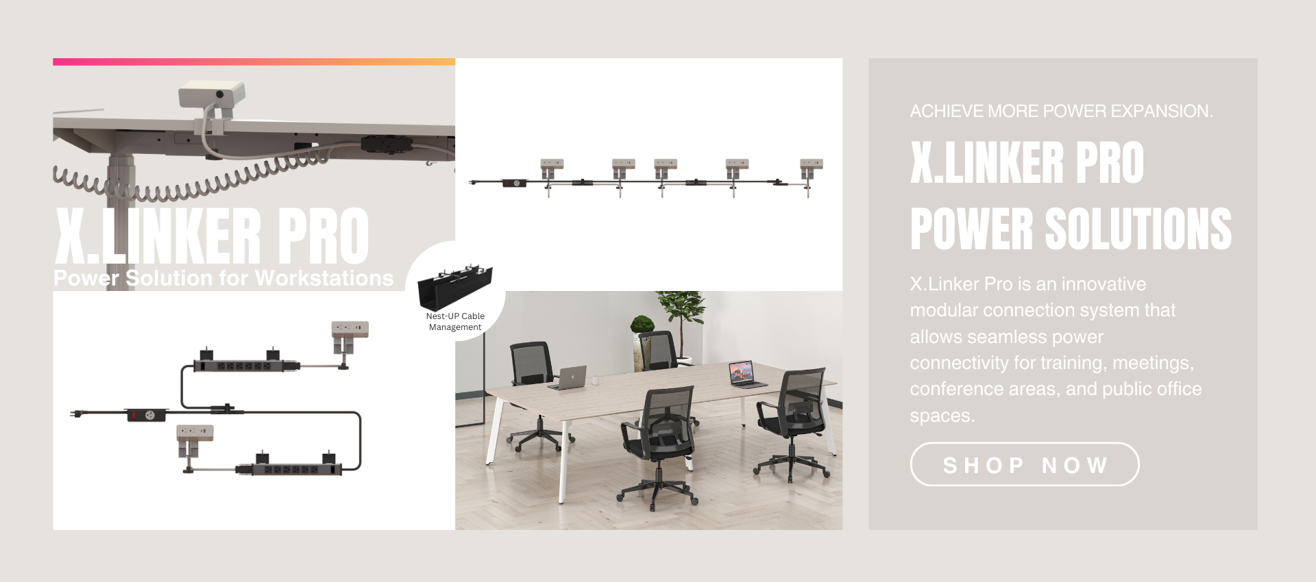 X.Linker Pro Power Solution for workstations