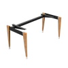 Sleek Single‑User Desk Frame with Die‑Cast Aluminum Desk Legs – Magick Bench OBS‑1P