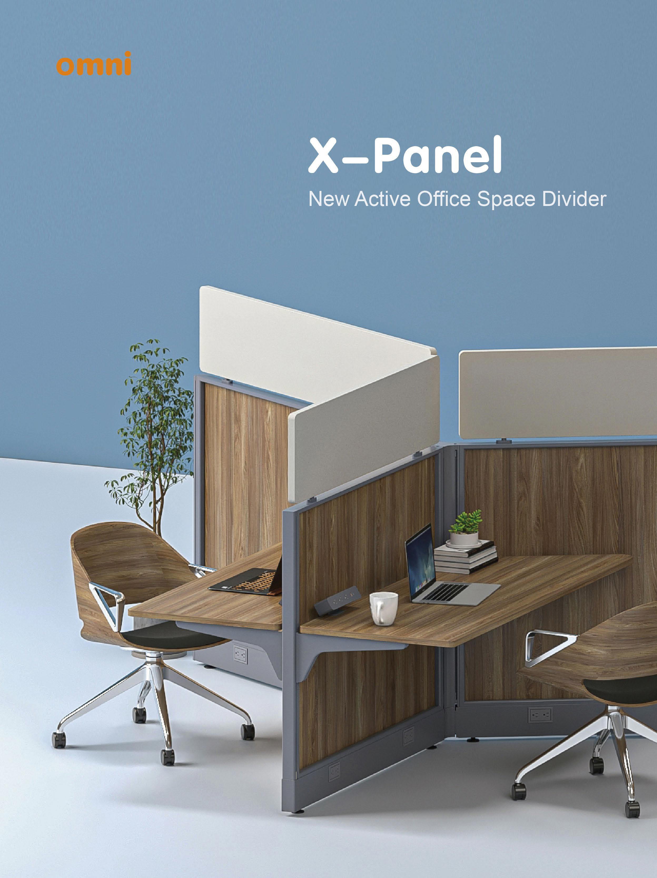 X-Panel Workstation - New Active Office Space Divider