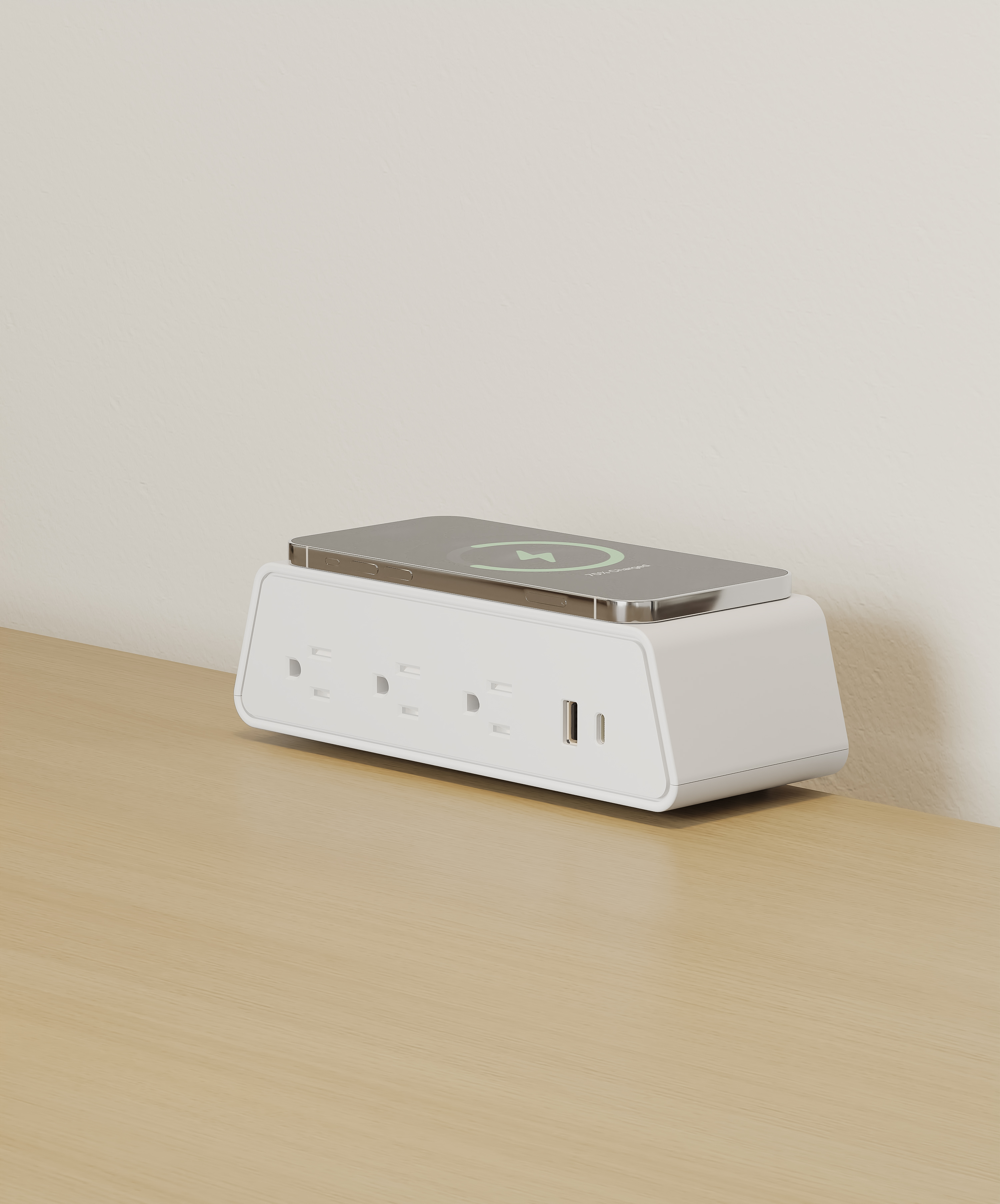 65W USB-C PD clamp mount power hub