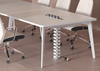 ABS Material Shell Manage The Wires And Suitable for Bench Table Square Trunking Management