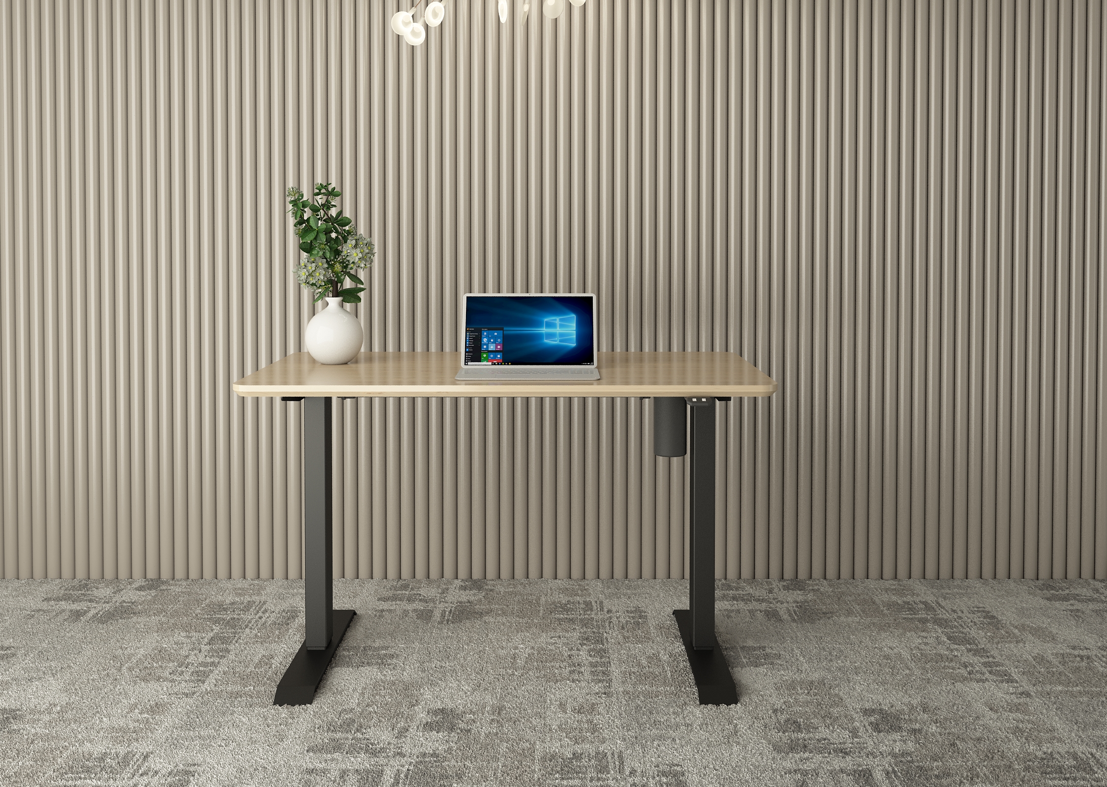 OM-DZ-2-JSJ Dual Motor Electric Standing Desk Frame