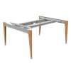 Modular Two‑Person Bench Desk with Central Power Channel – Magick Bench OBS‑2PD