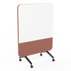 Polyester Fiber Cloth Floor-standing Whiteboard
