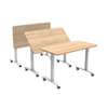 Movi Flip Top Table – Space-Saving Mobile Flip-Top Desk with BIFMA-Certified Steel Frame