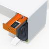 Under-Desk Steel Storage Cabinet with Lock Drawer | 180×400×400 Mm