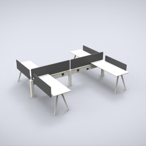Hybrid Office Workstation Modern Design Desk Bench Workstation 