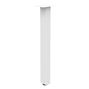 Modern Steel Rectangle Leg with Glide