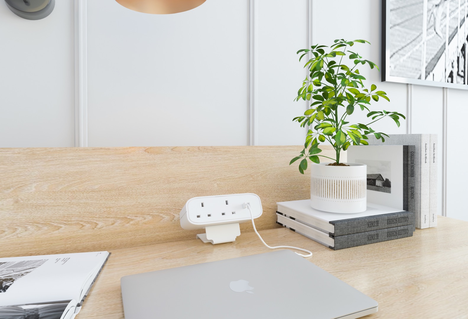 PD fast charge laptop USB-C 100W desk power