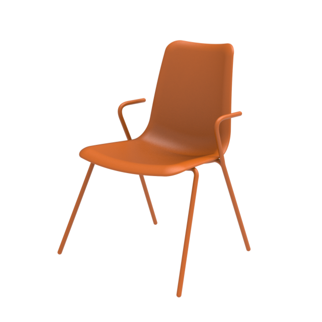 CREO Chair | Stackable Cafe Seating – Durable Molded Plastic Chair