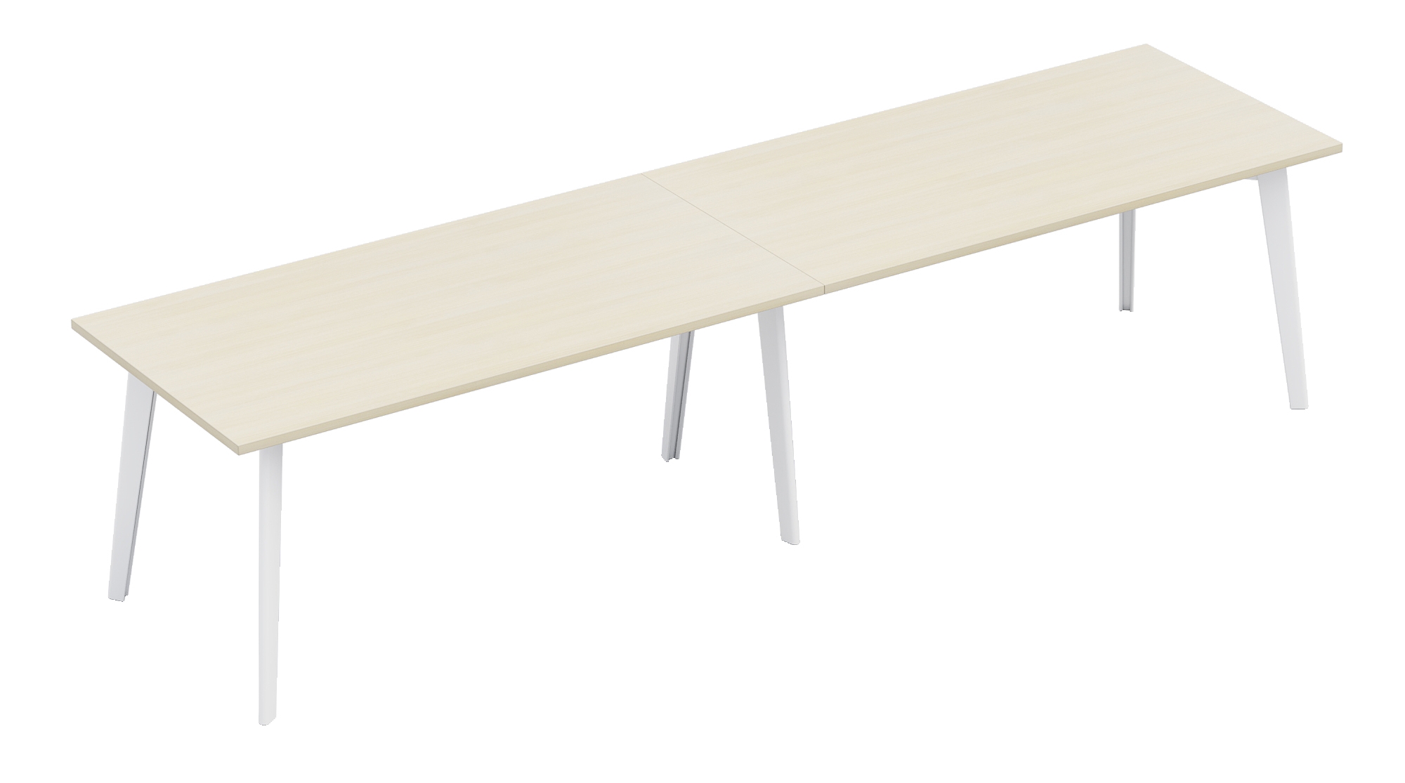 dual‑seat bench desk