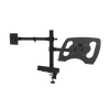Height Adjustable Monitor Arm with Laptop Holder